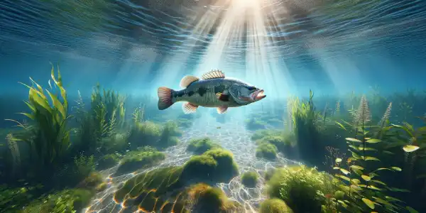 freshwater bass fish mount